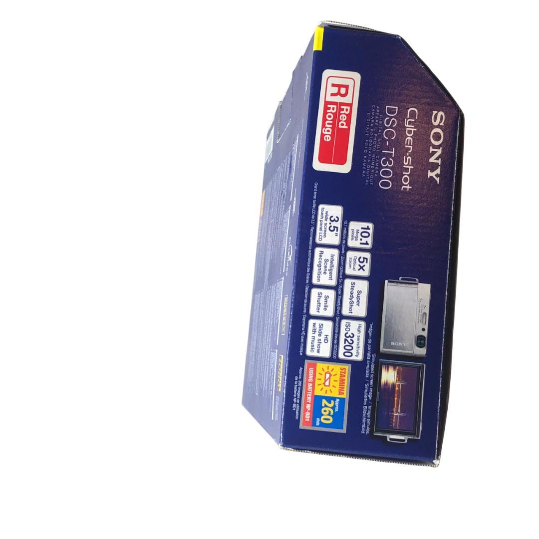 美品 SONY Cyber−Shot DSC-T300 RED バッテリー充電器