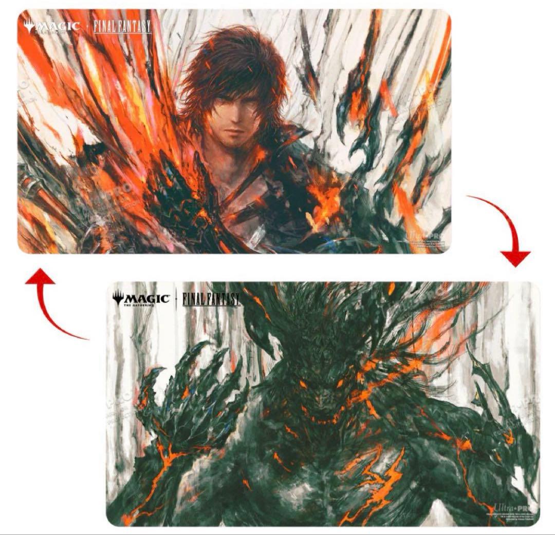 ウルトラプロ/FF 《クライヴ：ドミナント/イフリート》両面プレイマット