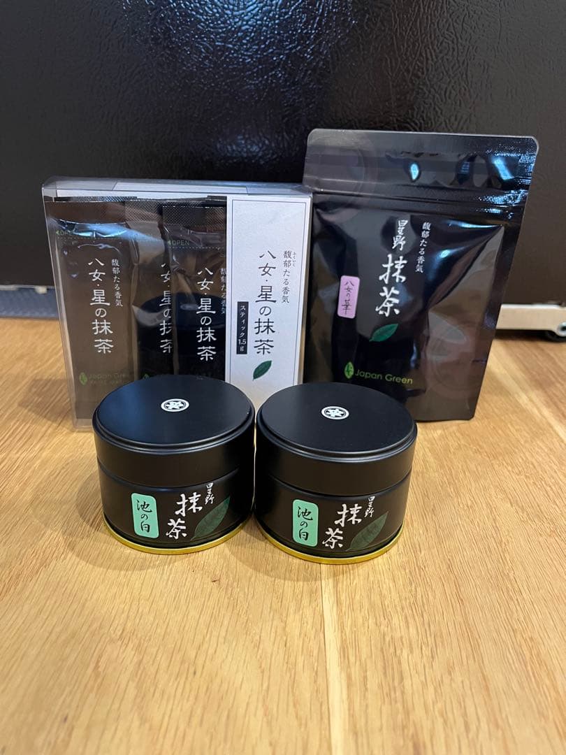 星野製茶園　八女産 抹茶 セット スティック 池の白　八女の華