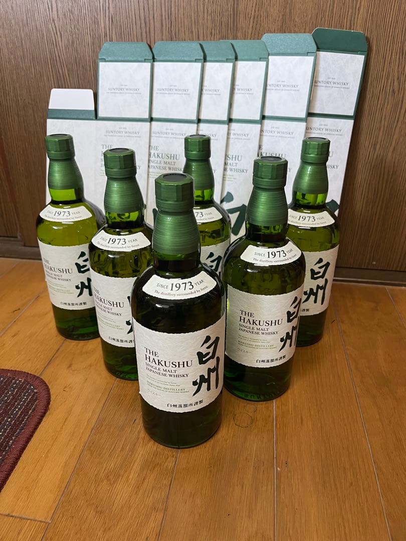 サントリー白州NV 700㍉　6本箱付