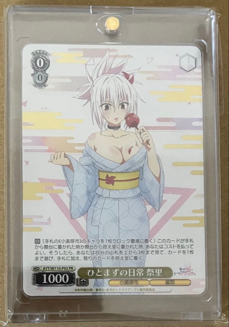 ヴァイス あやトラ SEC トクベツな関係➕ 敢闘賞 ひとまずの日常 祭里