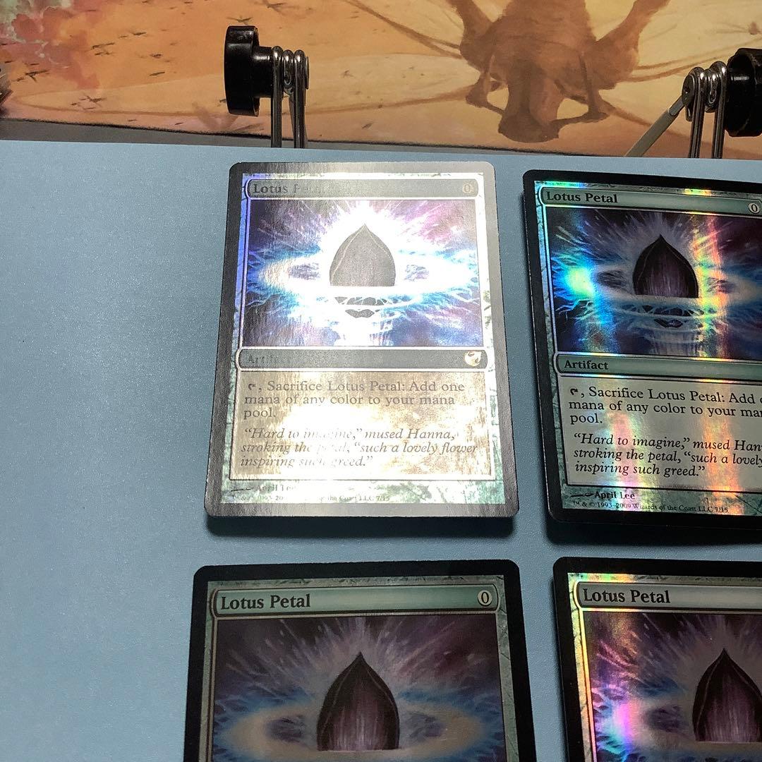 水蓮の花びら/Lotus Petal  FtV  英語foil4枚セット