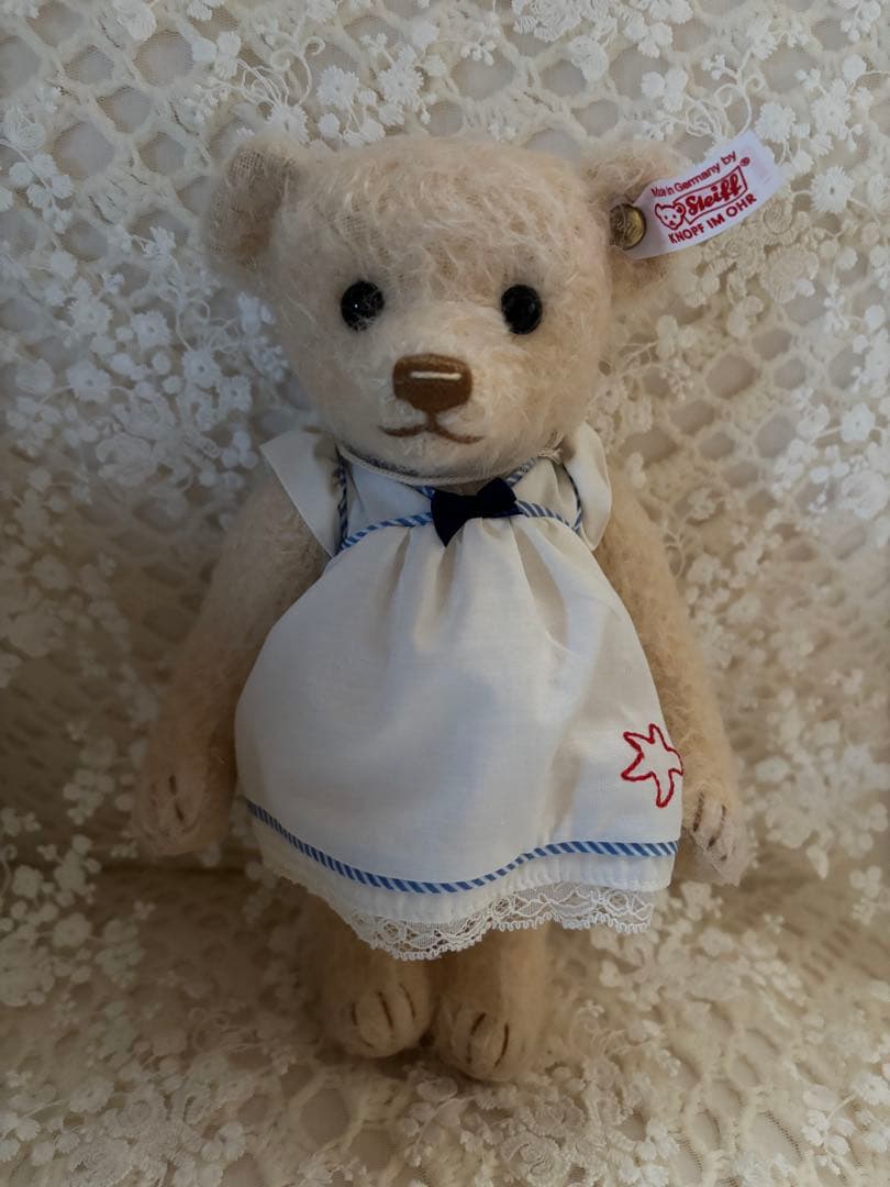 【レア】希少品シュタイフ2012 サマードレス　テディベア　ワンピース　ジューン