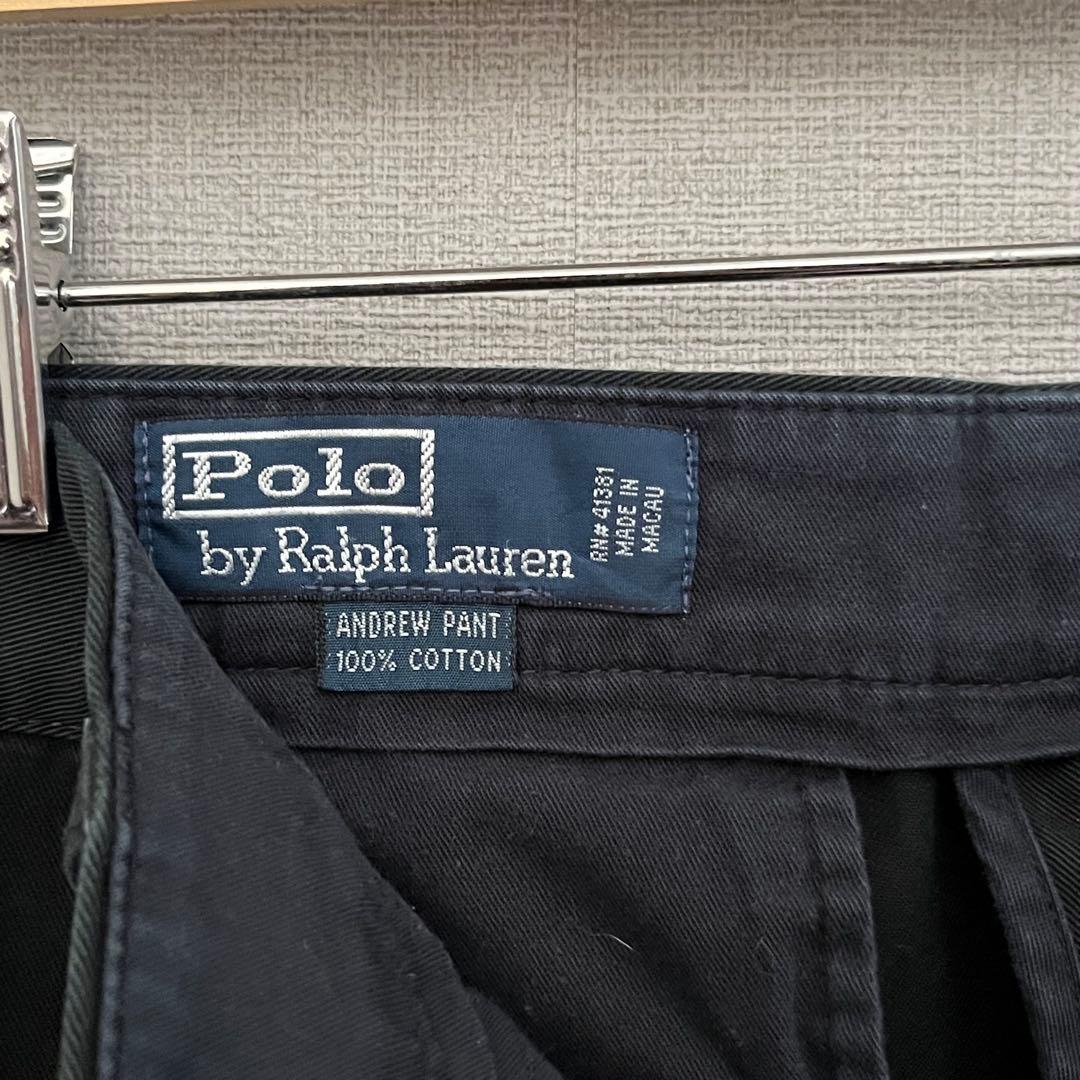 90s Polo By Ralph Lauren ANDREW 黒 32×32