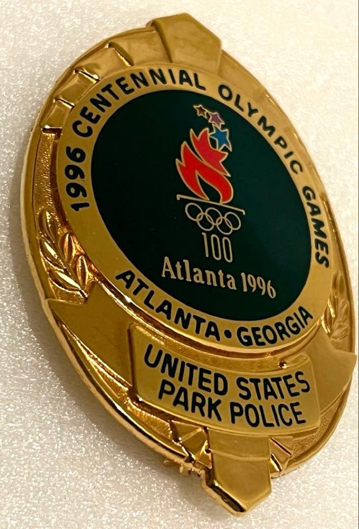 （レア）1996 PARK POLICEアトランタオリンピック記念　バッジ