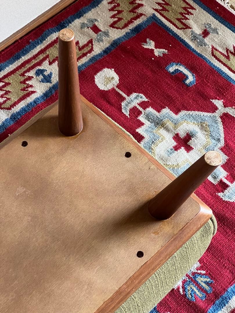 unico ROY オットマン オリーブグリーン