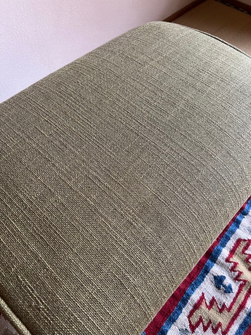 unico ROY オットマン オリーブグリーン