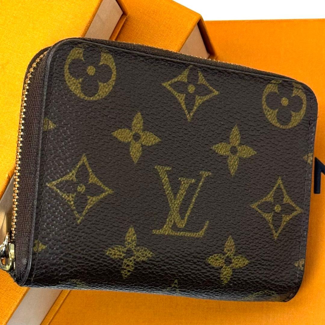 良品 ルイヴィトン モノグラム ジッピーパース ラウンドジップ 財布 小銭