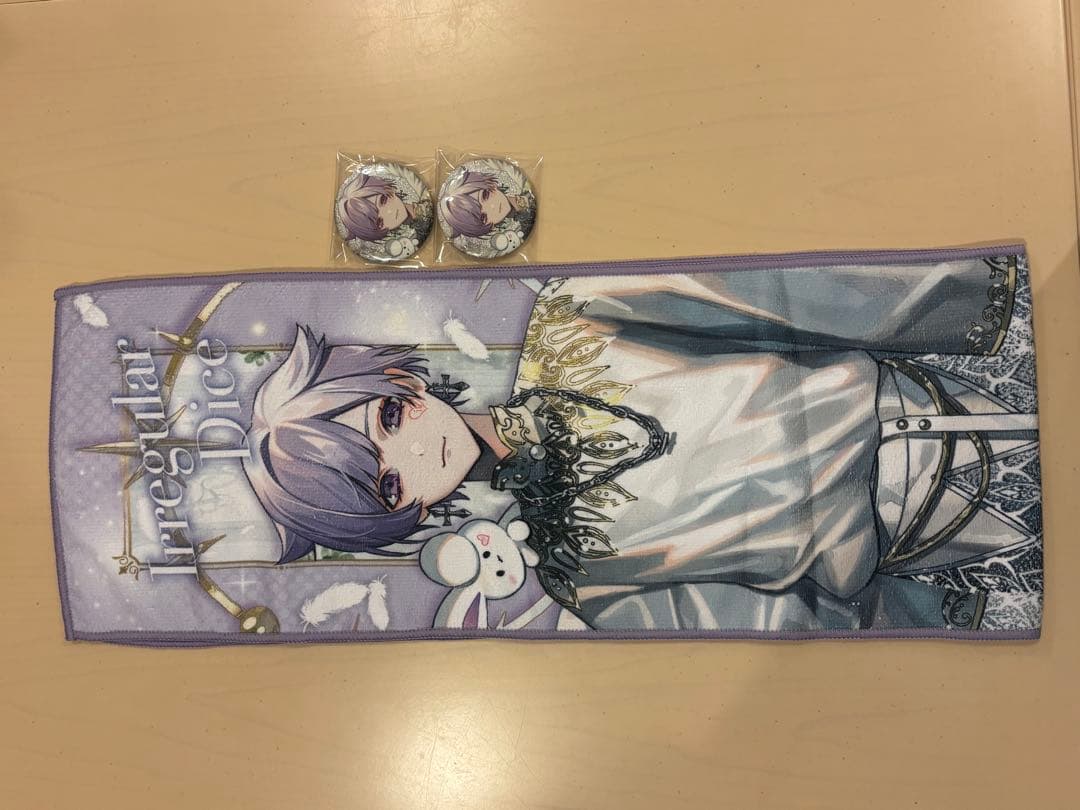 いれいす 初兎 受注生産 限定品 タオル 缶バッジ2個セット