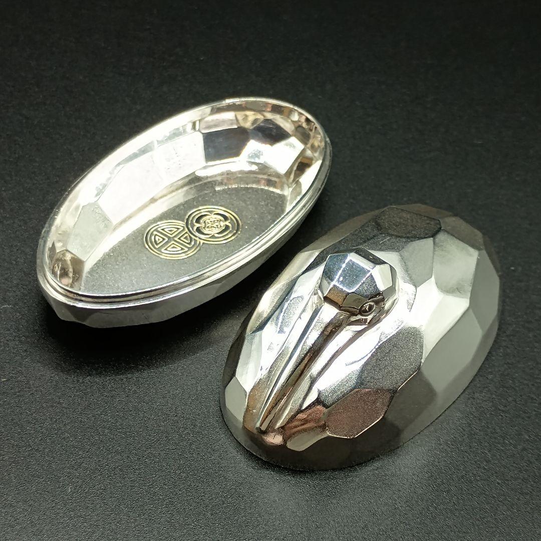 【純銀製】ボンボニエール 鶴 アンティーク 希少品 皇室 美品 玉屋謹製 79g