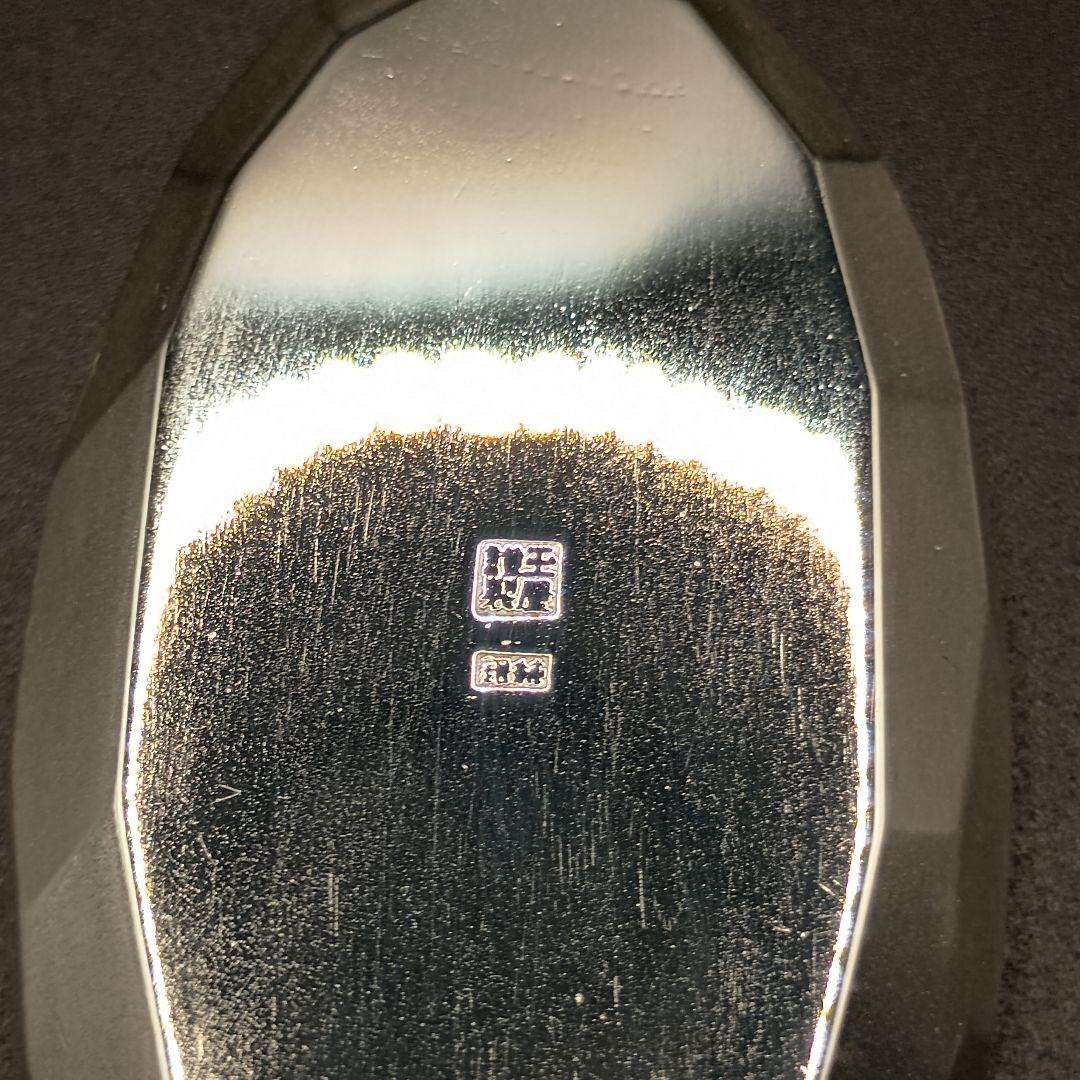 【純銀製】ボンボニエール 鶴 アンティーク 希少品 皇室 美品 玉屋謹製 79g