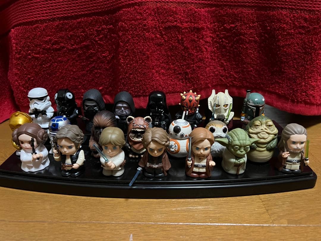 スターウォーズ　パペットマスコット ソフビ　フルコンプ アナキン　オビワン