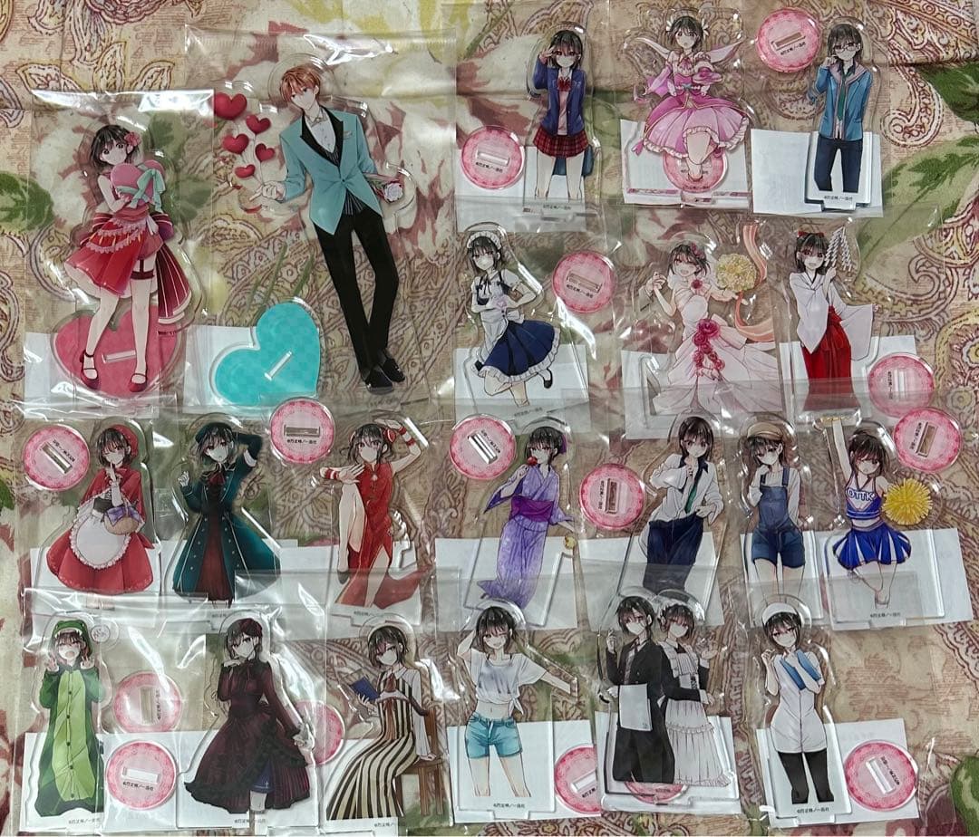 恋する(おとめ)の作り方　アクリルスタンド　21個