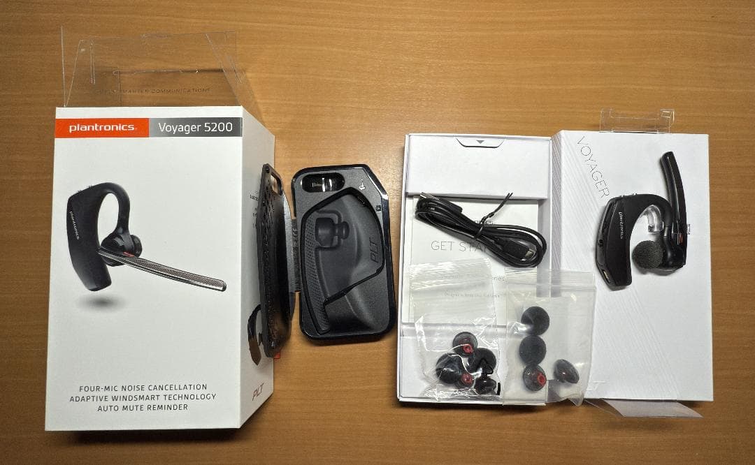 Plantronics Voyager 5200 + 充電ケース