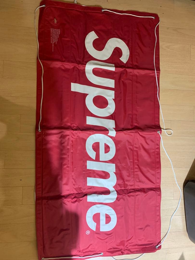 中古13SS Supreme Box Logo Raft ビーチマット