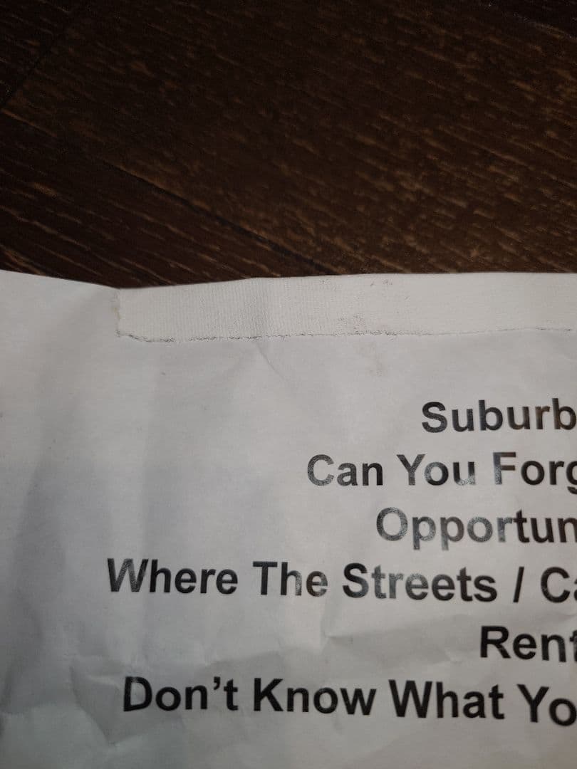 Pet shop boys セトリ紙 来日公演2025