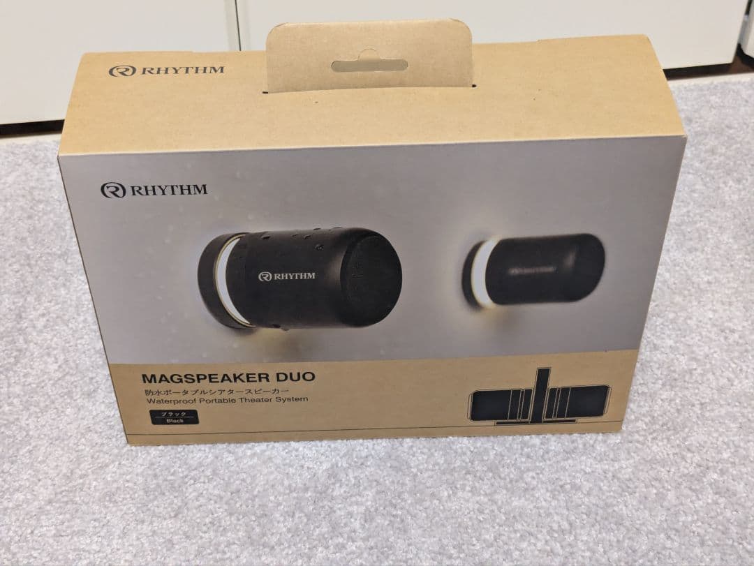 リズム　MAGSPEAKER DUO　9YYA30RH08　ブラック