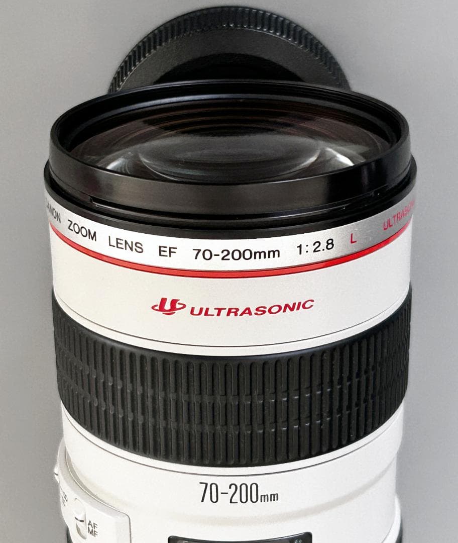 CANON EF70-200mm F2.8 L USM レンズプロテクタ付