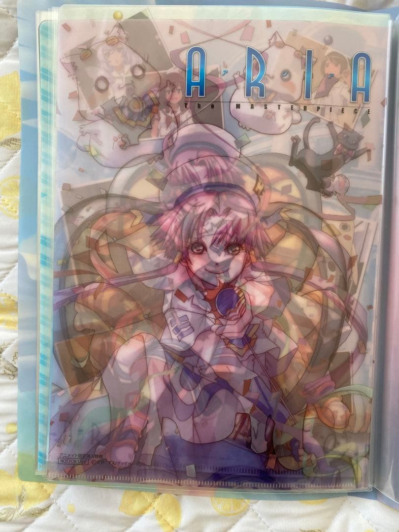 ARIA クリアファイル　グッズ　アリア　天野こずえ