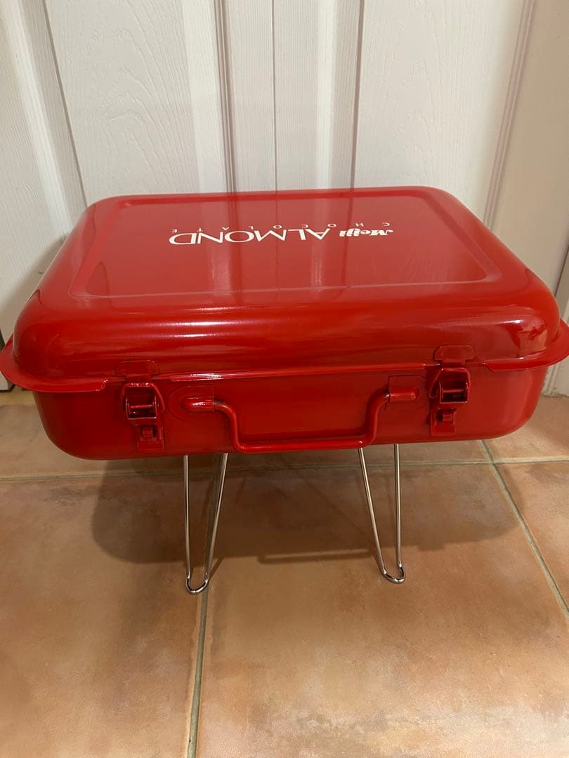 【非売品、vintage】⭐️明治バーベキューコンロ　インテリア飾り付け雑貨　鉄製