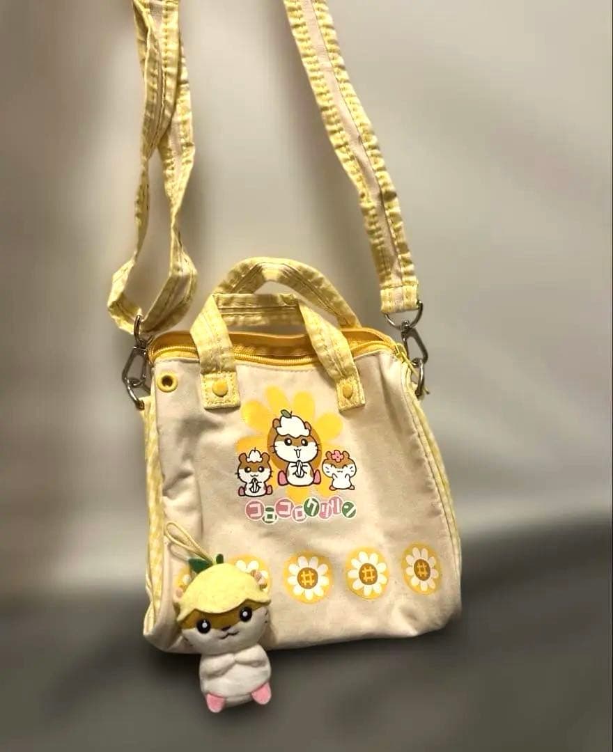 コロコロクリリン　ショルダーバッグ　かばん　レトロ　サンリオ　マスコット