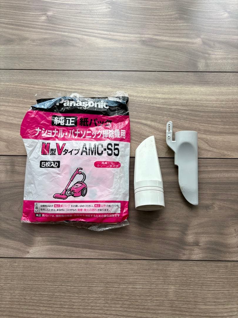 Panasonic 紙パック式掃除機 MC-PKL19A 2018年 紙パック付
