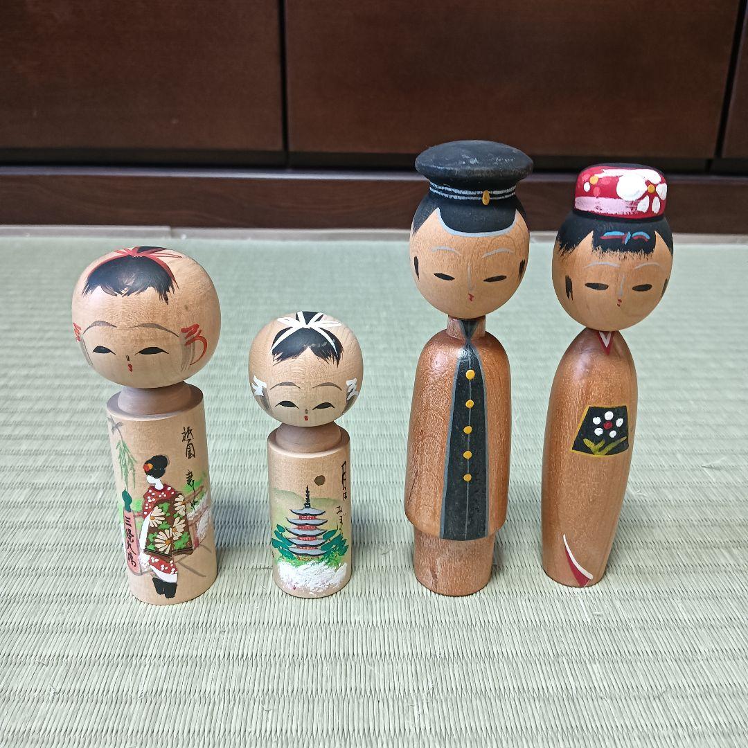 こけし　だるま　まとめ売り　けん玉　武士　あやめ　伝統文化　京都　雪ん子　民藝