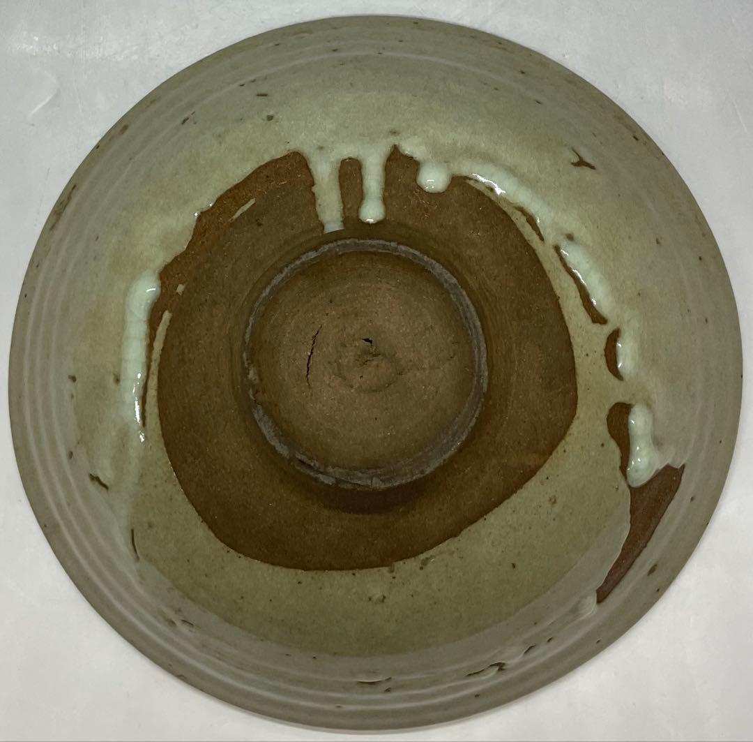 李朝　平鉢　高麗茶碗　鶏龍山　合箱(四方桟) 　d9443