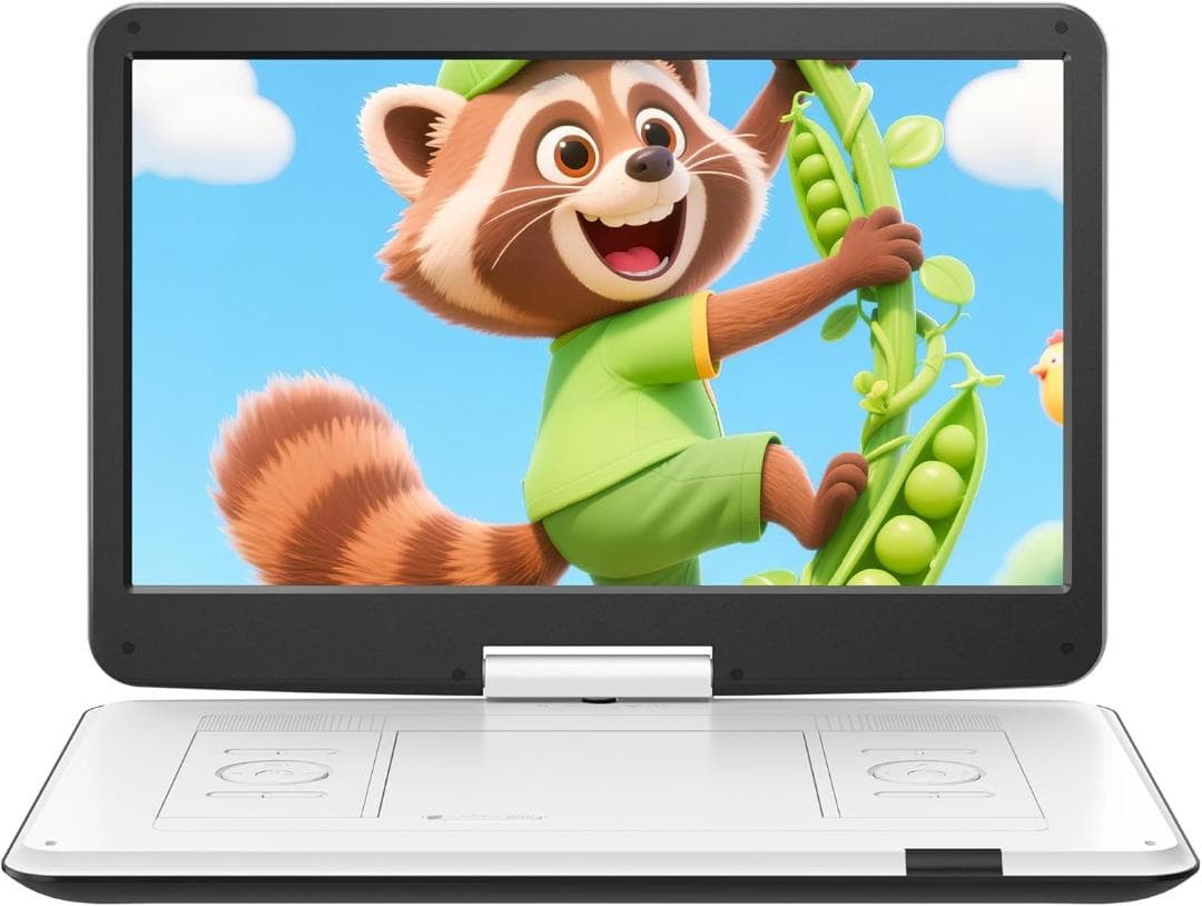 【新品】ポータブルDVDプレーヤー 15.6インチ超大画面 リージョンフリー