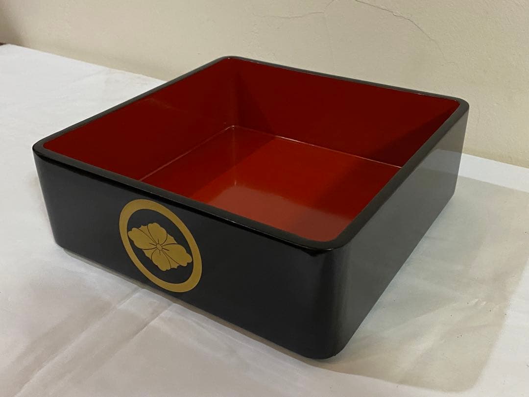 木製、本漆のお重箱　輪島塗