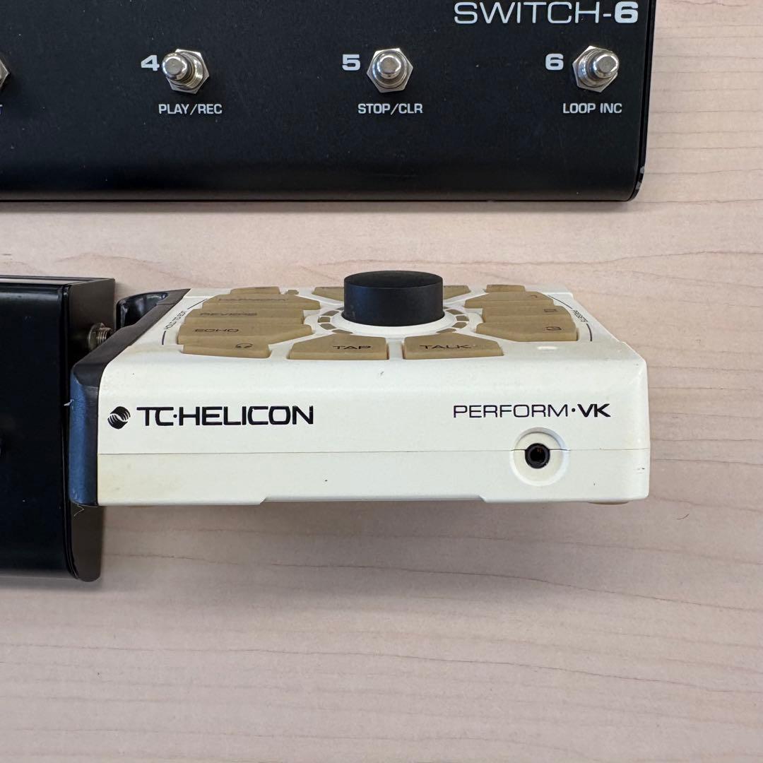 配信機器・PA機器・レコーディング機器 TC-Helicon PERFORM-VK SWITCH-6 SWITCH-3