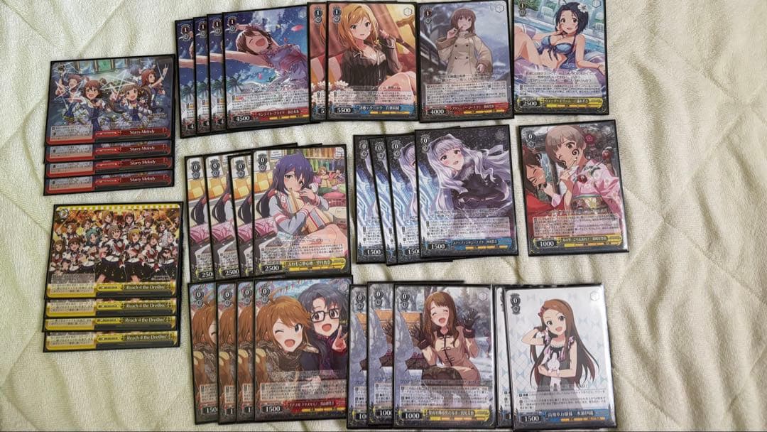 ヴァイスシュヴァルツ ミリオンライブ デッキ+パーツ