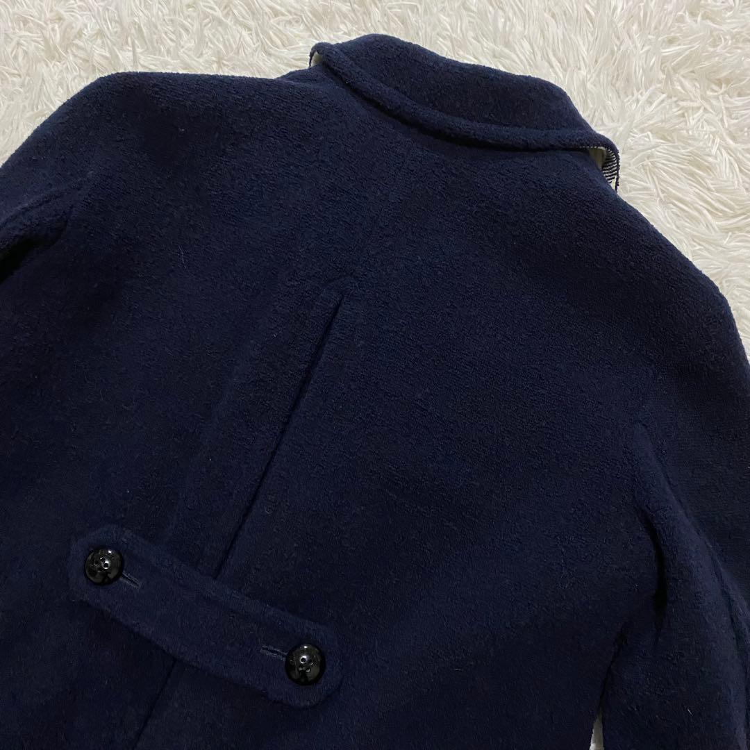 【美品】ブルーレーベルクレストブリッジ　チェスターコート　ネイビー　Mサイズ