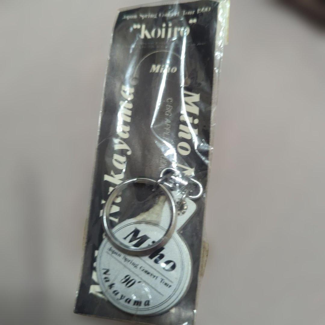 即日発送可で貴重品　Nakayama Mino ツアー　キーホルダー　中山美穂