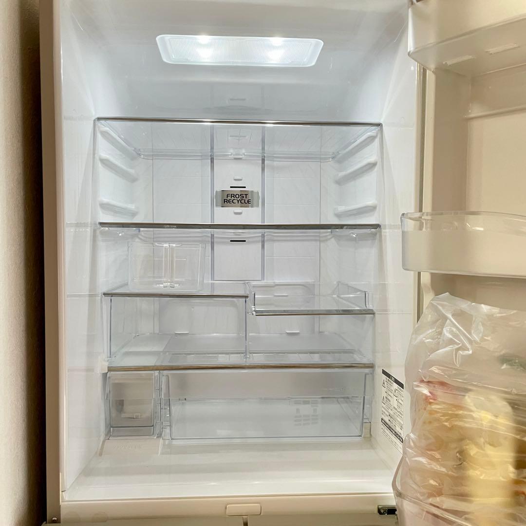 2021年製　日立冷凍冷蔵庫　右開き　401リットル　R-K40HJ