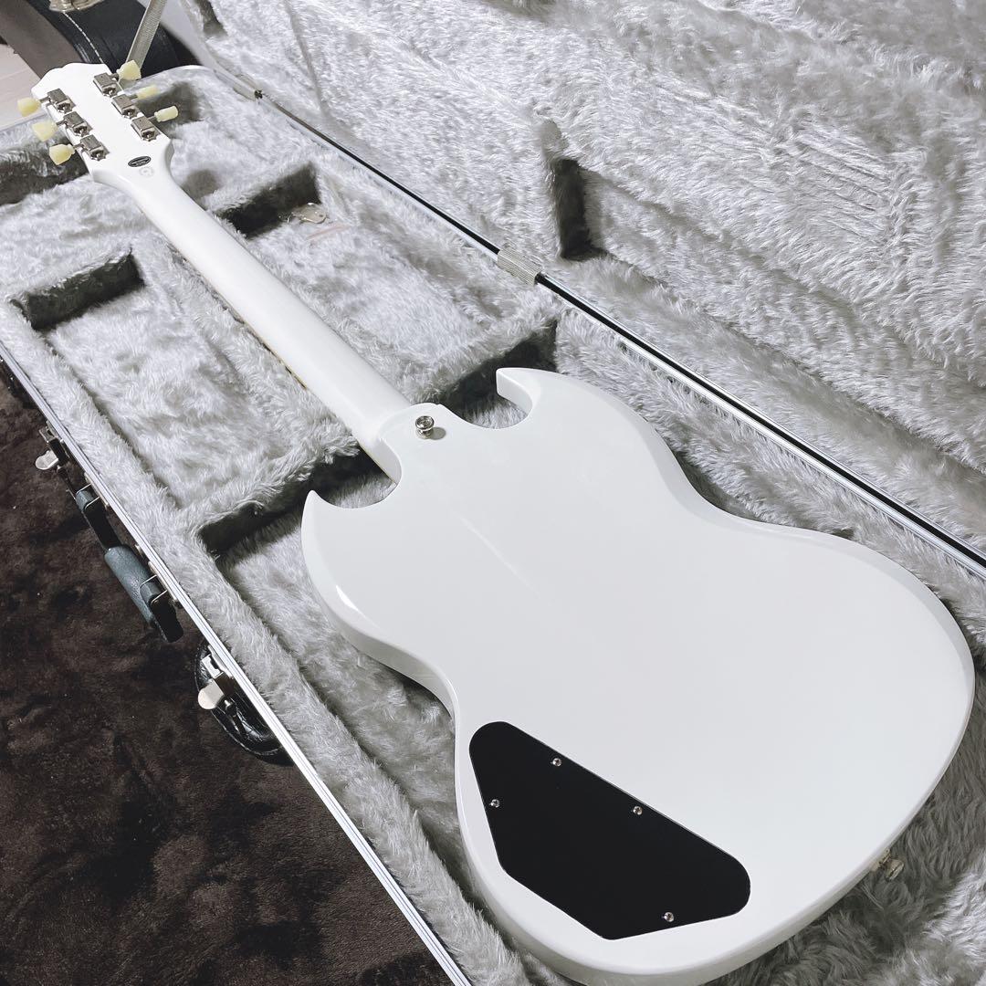 美品Epiphone エピフォン SG 白 Inspired by Gibson