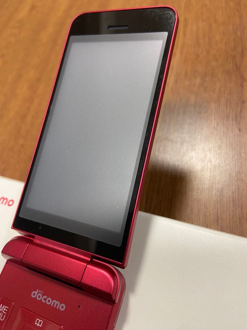 【未使用品】docomo 京セラ DIGNOケータイ KY-42C レッド色