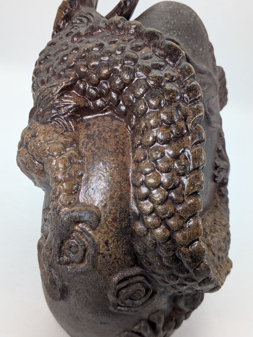 廬山窯 武用君彦 備前干支置物「戊辰」 共箱共布栞 備前焼 辰年 双龍 竜 尤