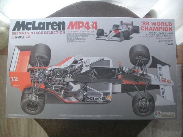 1/12 ビーマックス マクラーレン MP4/4 モナコGP レインタイヤ付き