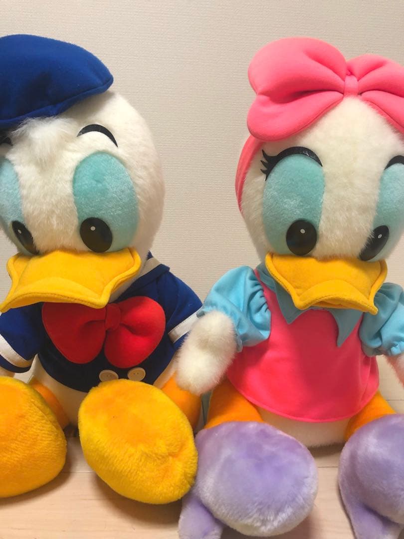 【公式】ドナルド&デイジー　特大ぬいぐるみセット