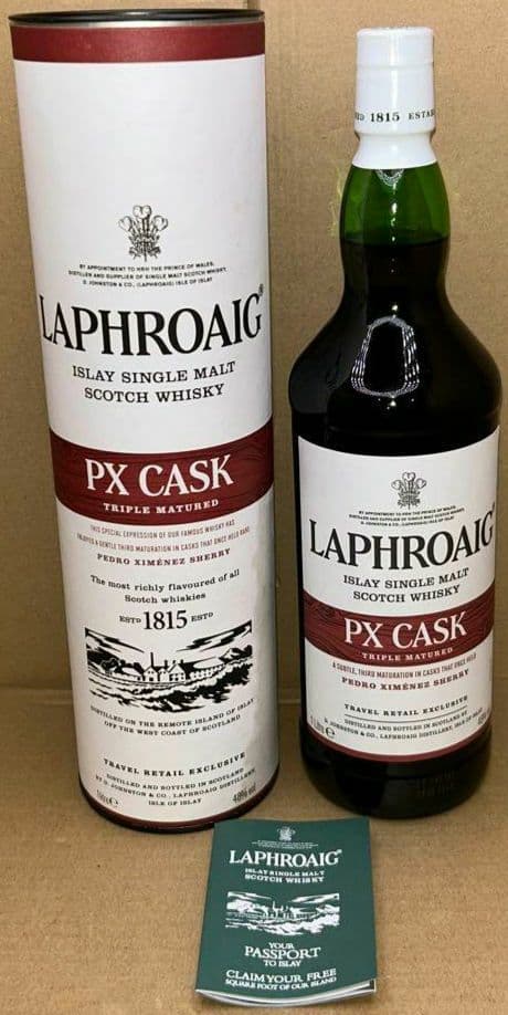 ウイスキー Laphroaig PX Cask Triple Matured 1L 48%