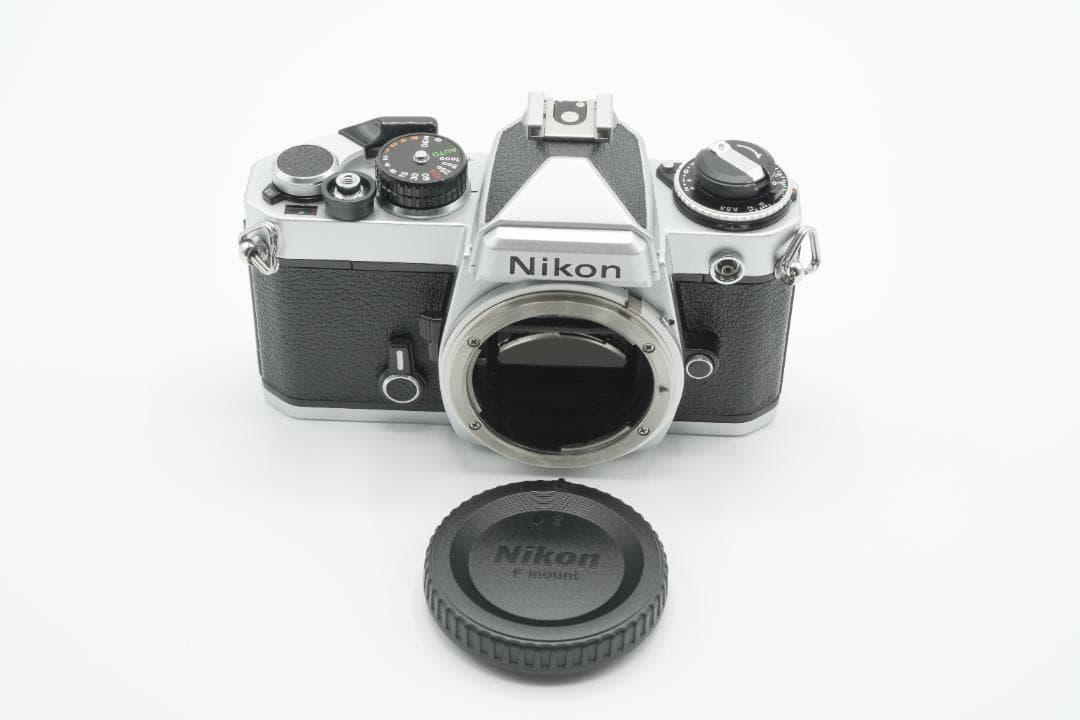 【美品・完動品】Nikon FE シルバー フィルムカメラ本体