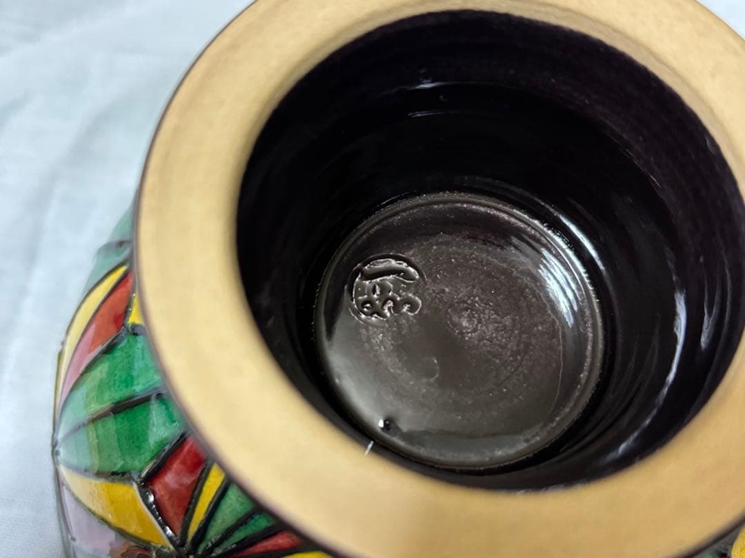 茶道具 茶碗 クリスマス 聖杯 ステンドグラス