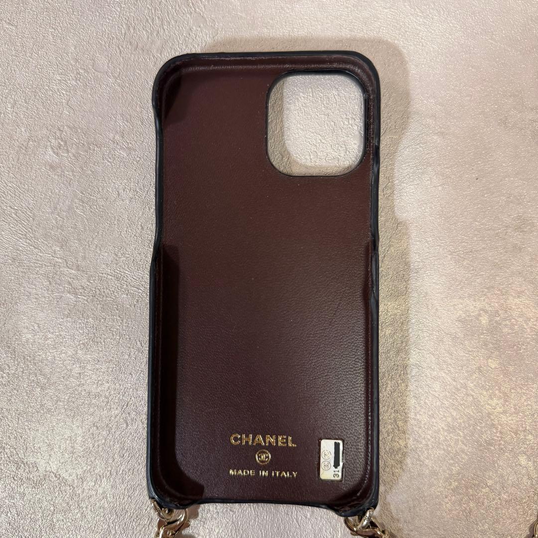 CHANEL シャネル マトラッセ iPhone12 Pro スマホ ケース