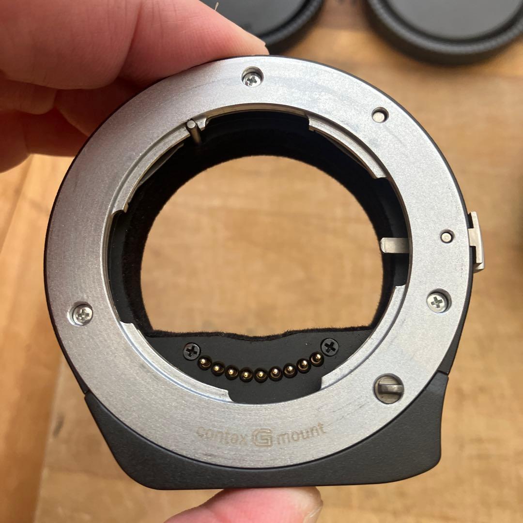 コンタックスCONTAX GレンズBiogon Planar Sonner 3本