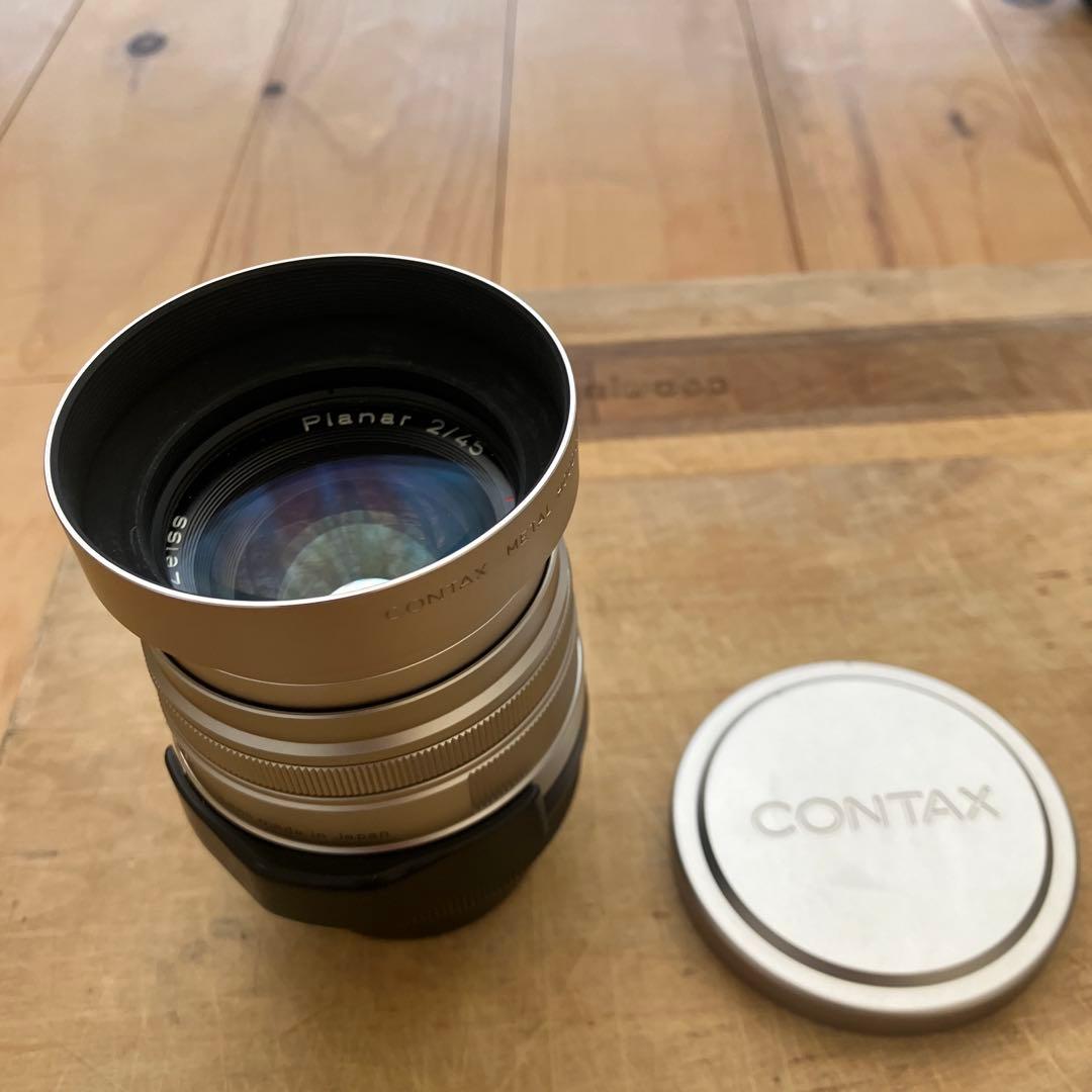 コンタックスCONTAX GレンズBiogon Planar Sonner 3本