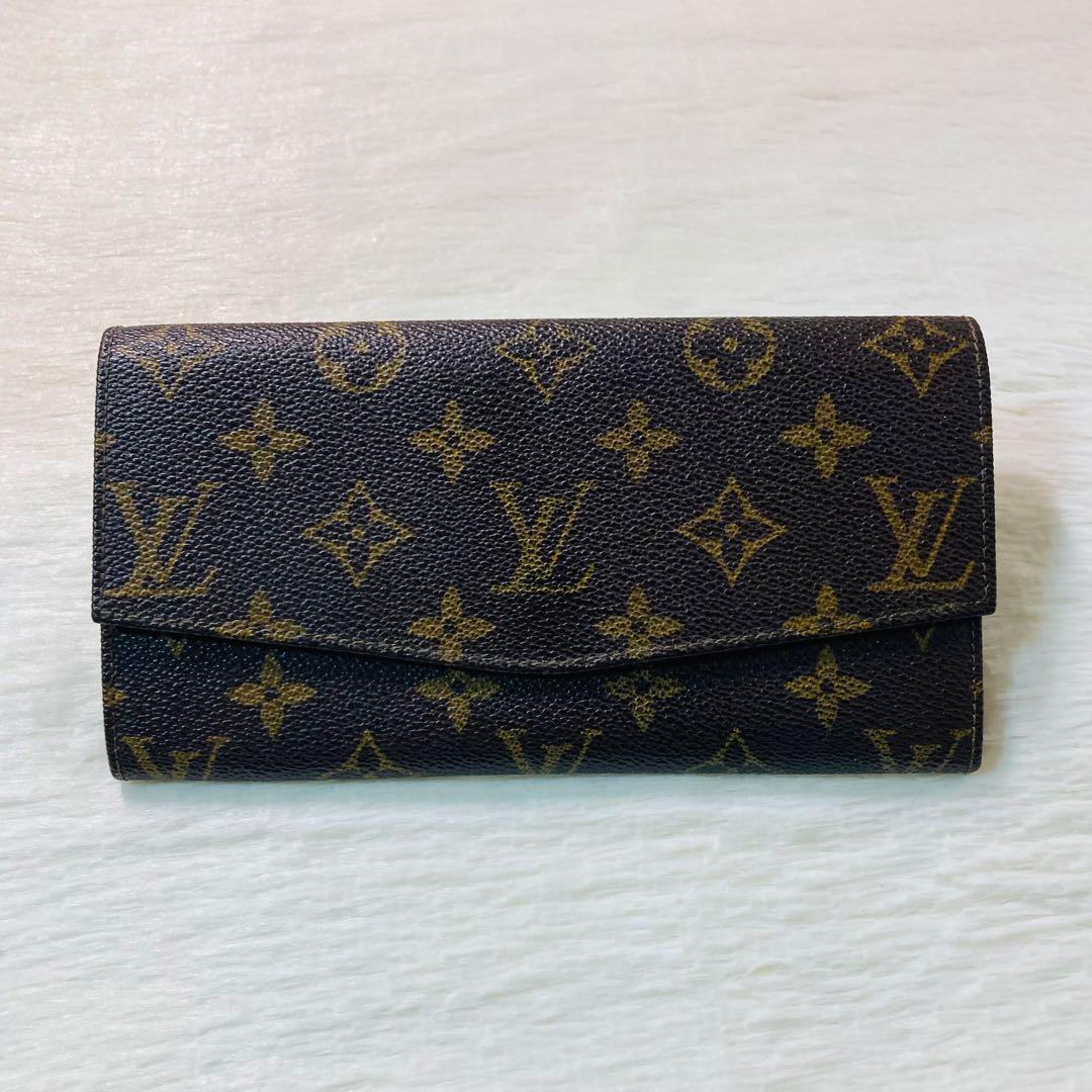 LOUIS VUITTON 長財布 モノグラム ポシェット ポルトモネ クレディ