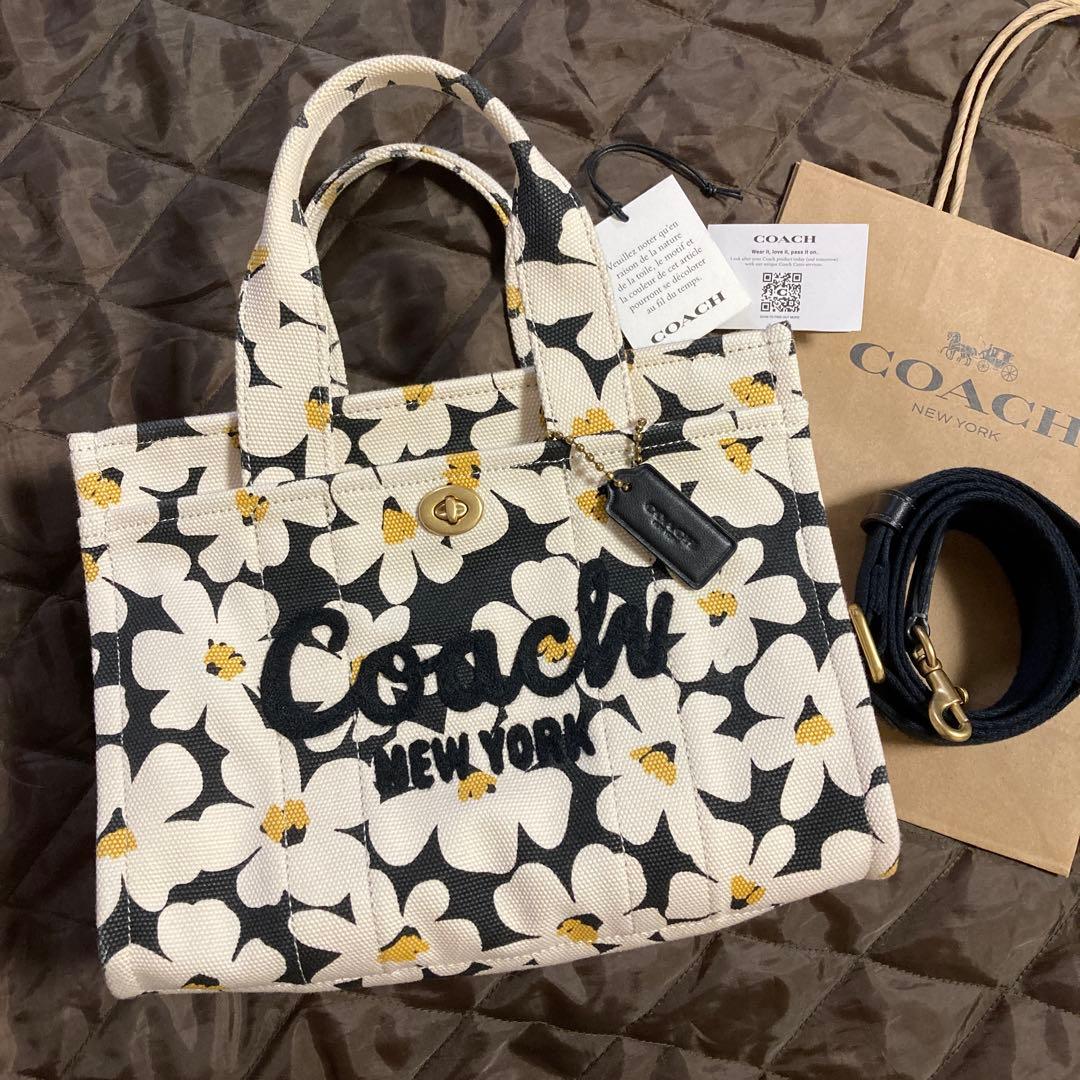 COACH 花柄　コーチ　正規品　カーゴ　トート　ショルダー　26 バッグ