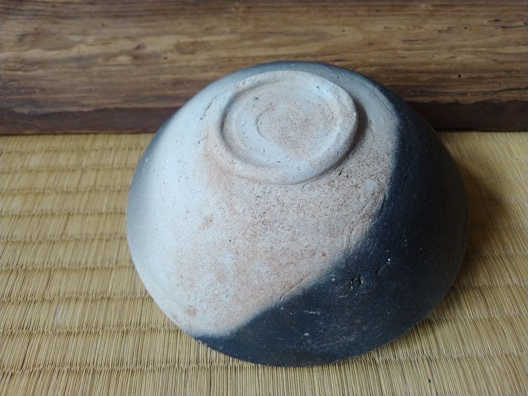 平安～鎌倉時代　黒色土器碗　骨董　古美術　発掘品　茶碗　酒器　土器　瓦器