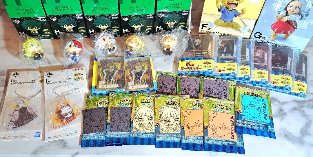 僕のヒーローアカデミア 一番くじ ー 更に向こうへー セット売り